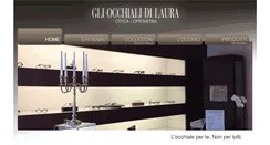 Desktop Screenshot of gliocchialidilaura.it